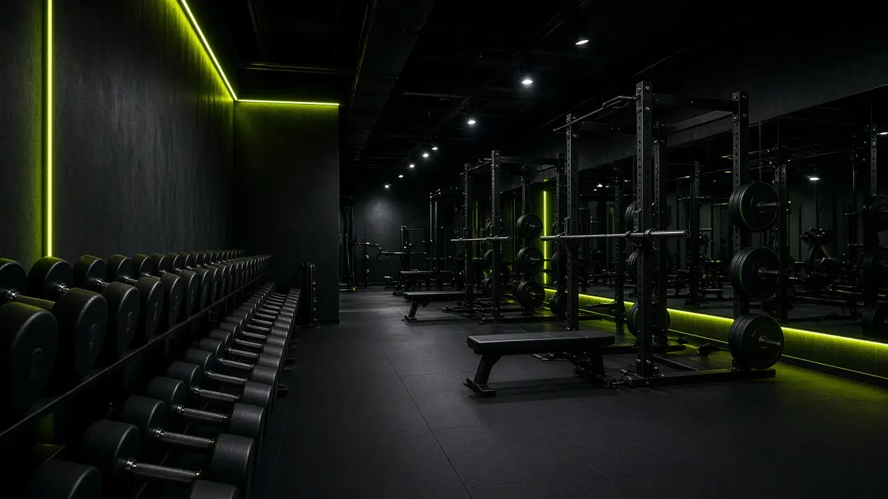 Estrutura de Academia Elite Gym